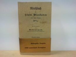 Adreßbuch Der Stadt Wiesbaden Für Das Jahr 1876 / 77 - Hessen