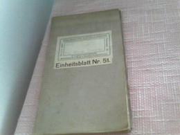 EINHEITSBLATT Nr. 51  REGIERUNGSBEZIRK POTSDAM - Allemagne (général)