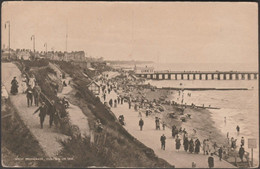 West Promenade, Clacton-on-Sea, Essex, 1920 - OJ Sparrow Postcard - Clacton On Sea