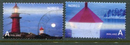 NORWAY 2007 Lighthouses Used.  Michel 1621-22 - Gebraucht