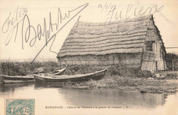 FRANCE- 13 BOUCHE Du RHÔNE - MARIGNANE - Cabane De Pécheurs à La Pointe Du Ruisseau - Marignane
