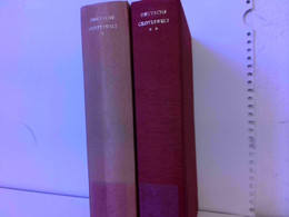 Konvolut Bestehend Aus 2 Bänden, Zum Thema: Deutsche Geisteswelt. - Filosofía