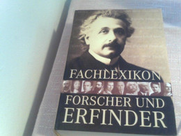 Fachlexikon Forscher Und Erfinder - Léxicos