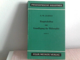 HAUPTSCHRIFTEN ZUR GRUNDLEGUNG DER PHOLOSOPHIE  BAND 2 - Philosophy