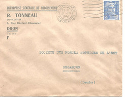 France Enveloppe Publicitaire  Entreprise De Reboisement R.Tonneau  DIJON (21 Côte D'Or) - Other & Unclassified