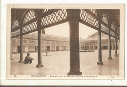 CPA, Maroc, N°12, Marrakech, Palais De La Bahia , Cour D' Honneur Ed. LL. 1926 - Marrakech