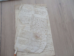 X2  Documents Dont 1669 De Grammont. Texte à Découvrir - Manuskripte