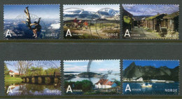 NORWAY 2007 Tourism Used..  Michel 1610-15 - Used Stamps