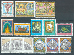 VATICAAN/VATIKAN/CITA DEL VATICANO - 1974 YEARSET/JAHRGANG/JAARGANG MNH/**/NEUF - MiNr. 632/656 - Annate Complete