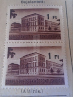 D188104 Hungary Membership Tax Stamp -  Central School Of Trade Unions   Szakszervezetek Központi Iskolája  Ca 1950 - Fiscaux