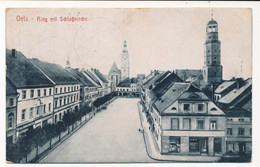 OELS  RING MIT SCHLOSSKIRCHE          2 SCANS - Schlesien