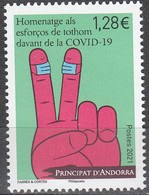 Andorre Français 2021 Covid-19 Neuf ** - Unused Stamps