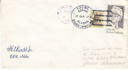 Alaska 1981 Cover Ca Kodiak (see Handwritten Date) 17 AUG 1981 Signature (57487) - Scientific Stations & Arctic Drifting Stations