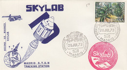 SKYLAB - MADRID S.T.D.N. TRACKNG STATION 28.7.1973  /1 - Other & Unclassified