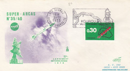 NASA - SUPER ARCAS 35/10 - 11e LANCEMENT METEO 1973 - KOUROU 31.10.1973 /1 - Andere & Zonder Classificatie