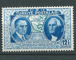 Turquie     - Yvert N° 911 *  -   Bip 9008 - Nuovi