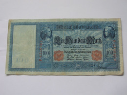 100 EINHUNDERT  Mark - Berlin 1910  Reichsbanknote - Germany **** EN ACHAT IMMEDIAT **** - 100 Mark