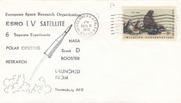 ESRO IV SATELLITE - 6 SEPARATE EXPERIMENTS -  VANDENBERG AFB NOV 21.1972   /1 - Autres & Non Classés