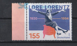 République Fédérale  2020 MI / 3565  Lore Lorentz - Used Stamps