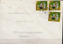 BRD FGR RFA - Hänsel + Gretel Im Wald (MiNr: 369 MF) 1962 - 3 X Auf Brief - Covers & Documents