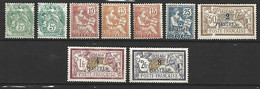 Timbre Colonie Francaises  Dedeagh En Neuf **/*  N 10**/10a**/11*/12**/12a**/13s-g/14s-g/15s-g/16* - Nuevos