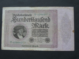 ALLEMAGNE - Hunderttausend  Mark - Berlin 1923  Reichsbanknote - Germany   **** EN ACHAT IMMEDIAT **** - 100.000 Mark