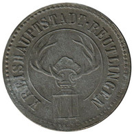 ALLEMAGNE - REUTLINGEN - 50.1 - Monnaie De Nécessité - 50 Pfennig 1918 - Monetari/ Di Necessità