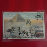 CARTE PHOTO SPHINX PYRAMIDE - Piramiden