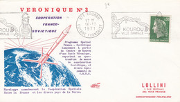 VERONIQUE N°3  - COOPERATION FRANCO-SOVIETIQUE - KOUROU 15.12.1971 /2 - Altri & Non Classificati
