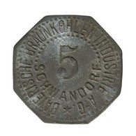 ALLEMAGNE - SCHWANDORF - 05.1 - Monnaie De Nécessité - 5 Pfennig - Notgeld