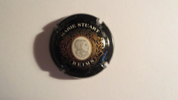 CAPSULE CHAMPAGNE MARIE STUART . Noir, Or Et Blanc - Marie Stuart