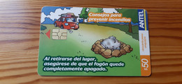 Phonecard Uruguay - Cartoon - Uruguay