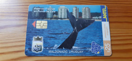 Phonecard Uruguay - Maldonado, Whale - Uruguay