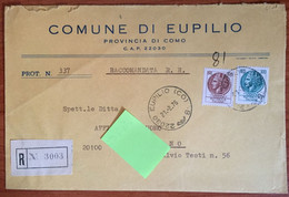 1976 - Italia - Busta Comunale - Comune Di  Eupilio - 385 - 1971-80: Marcophilia