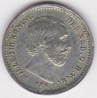 NEDERLAND, 5 Cents 1876 - 1849-1890 : Willem III
