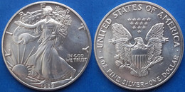 USA - Silver Dollar 1989 "Liberty Walking" KM# 273 - Edelweiss Coins - Zonder Classificatie