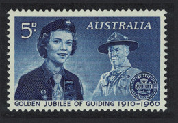 Australia Girl Guide Movement 1960 MNH SG#334 - Ungebraucht