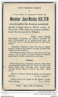 ATTERT ..-- DOUANIER Pensionné . Mr Jean - Nicolas HULTEN , Né En 1864 , Décédé En 1940 . - Attert