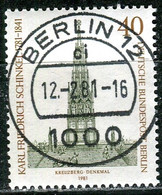 Berlin - Mi 640 Zentrisch ⨀ (B) - 40Pf                 Karl Friedrich Schinkel - Oblitérés
