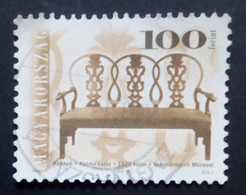 Hungary, Year 2001,cancelled, Theme: Atiques Furnitures; Chair 1920 - Usati