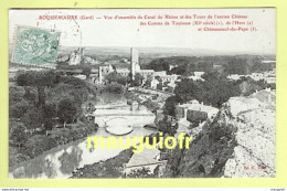 30 GARD / ROQUEMAURE / VUE GENERALE / 1906 - Roquemaure