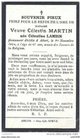 ATTERT ..-- Mme Célestine LAMBIN , Veuve  De Mr Célestin MARTIN , Née En 1857 , Décédée En 1924 . - Attert