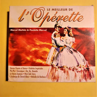 Coffret De 2 CD Le Meilleur De L'opérette MARCEL MERKES & PAULETTE MERVAL - 36 Titres - 1997 - Opera / Operette