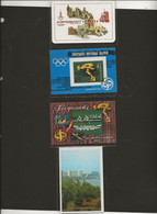 LOT 4 CALENDRIERS PETITS FORMATS- URSS 1979-80 - JO DE MOSCOU - Petit Format : 1971-80