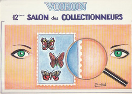 12ème Salon Des Collectionneurs VOIRON - 19 Janvier 1997  - Illustré Par Roger PORTAL, Dédicacés - Borse E Saloni Del Collezionismo