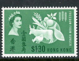 Hong Kong MH 1963 Freedom From Hunger - Unused Stamps