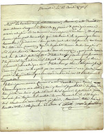 LETTRE SIGNEE "CATANI BARON DE FONTLEBRE" De Marseille Pour  Paris Demestre Du Rival VOIR SCANS+HISTORIQUE - Sonstige & Ohne Zuordnung