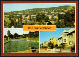 F5723 - TOP Bernsbach Freibad - Verlag Bild Und Heimat Reichenbach - Bernsbach