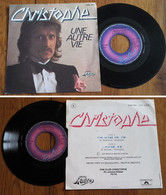 RARE French SP 45t RPM (7") CHRISTOPHE (1976) - Ediciones De Colección