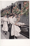 AK Erfrischungsstation - Künstlerkarte Wennerberg - Kriegspostkarte - Patriotika - Ca. 1915 (59342) - Wennerberg, B.